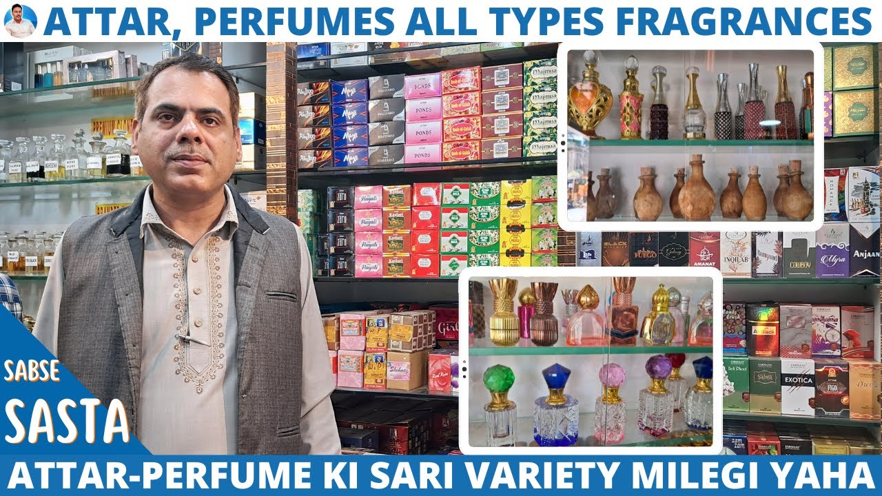 Perfume & Attar Market in Kolkata | All Fragrance Wholesale & Retail