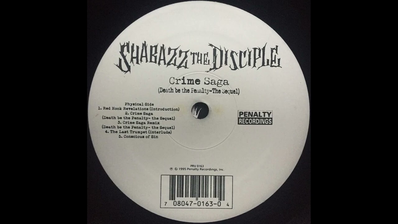 Shabazz the Disciple - Crime Saga (uncut/explicit)