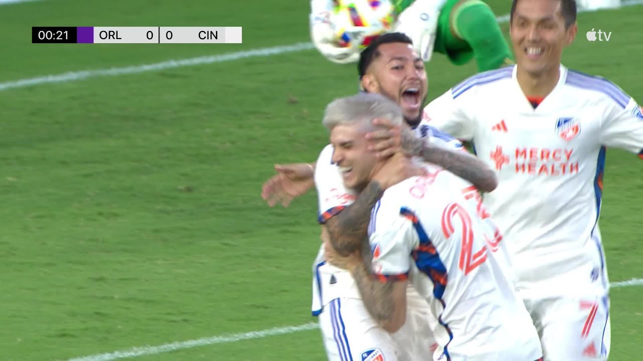 17 Seconds: Lucho Acosta's Record-Breaking Goal for FC Cincinnati & MLS Top 10!