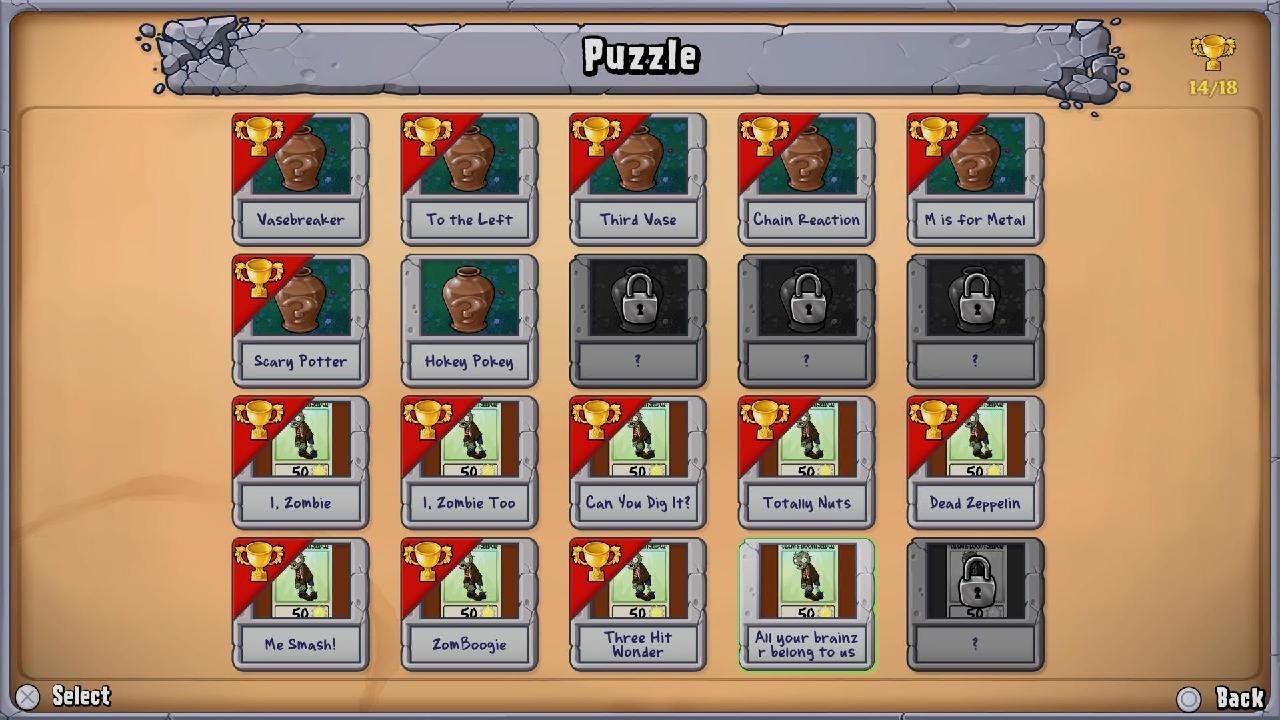 Plants vs. Zombies: Replanted Puzzle All your brainz belong to us