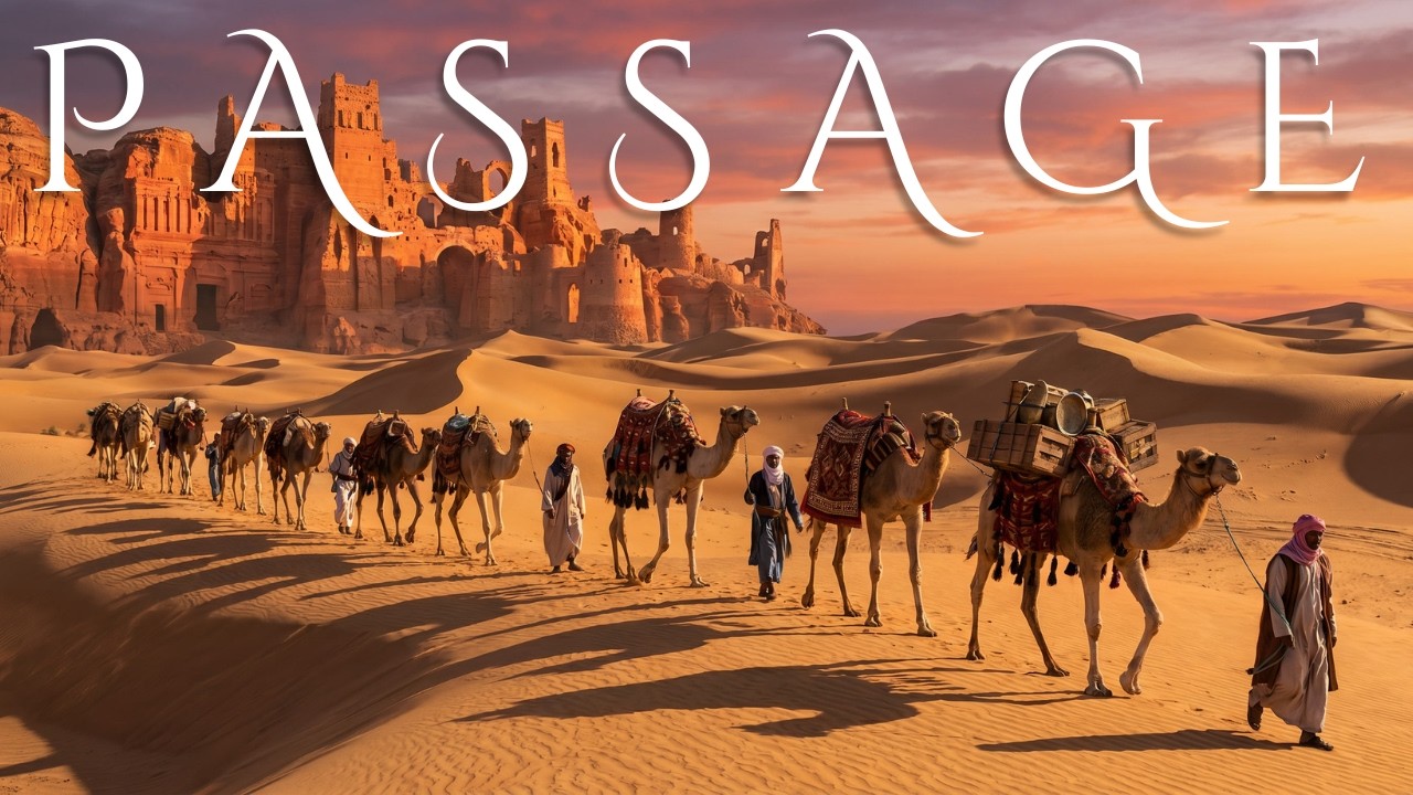Golden Passage | 2 Hours Mystical Desert Music for Stress Relief & Deep Focus