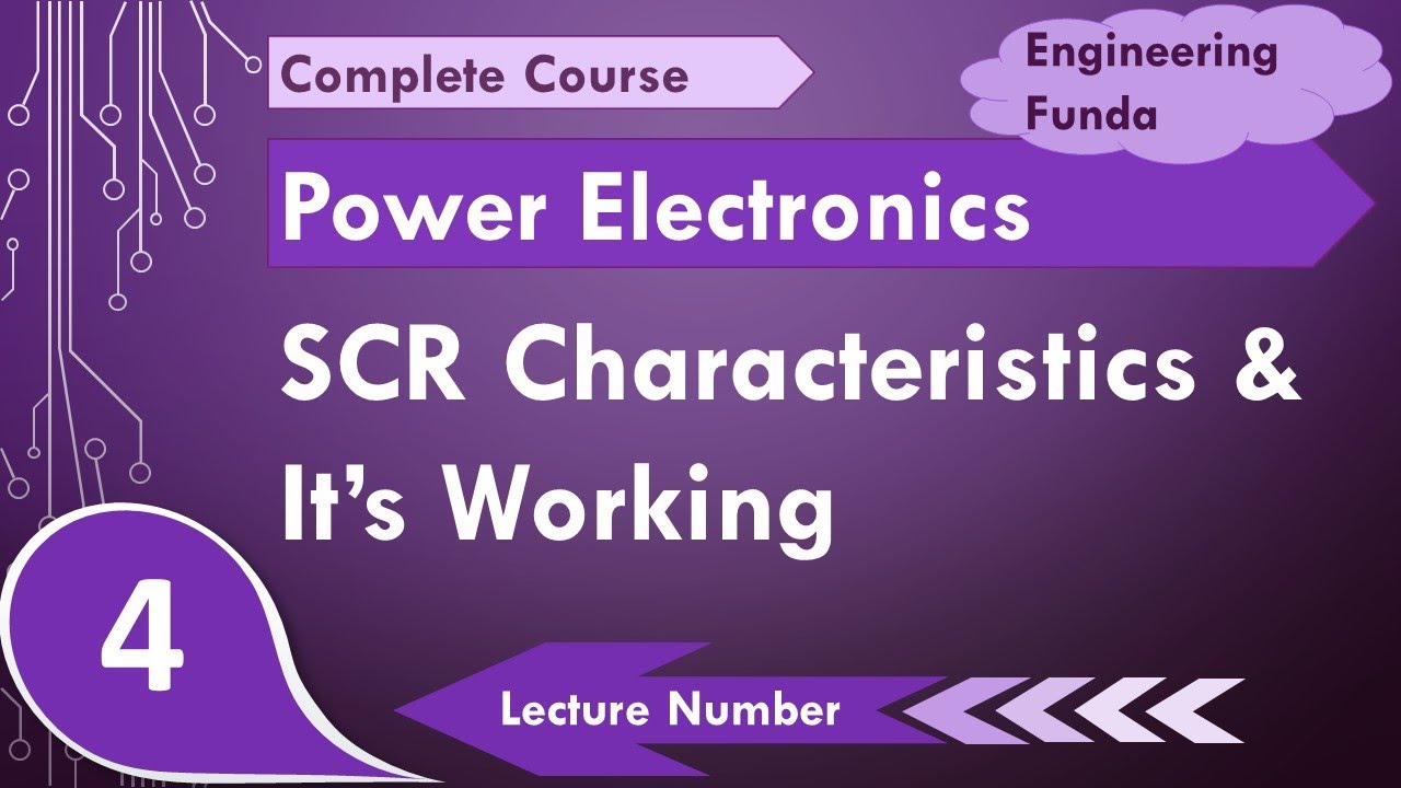 SCR - Silicon Controlled Rectifier (Basics, Symbol, Structure, Working, Characteristics, Biasing)
