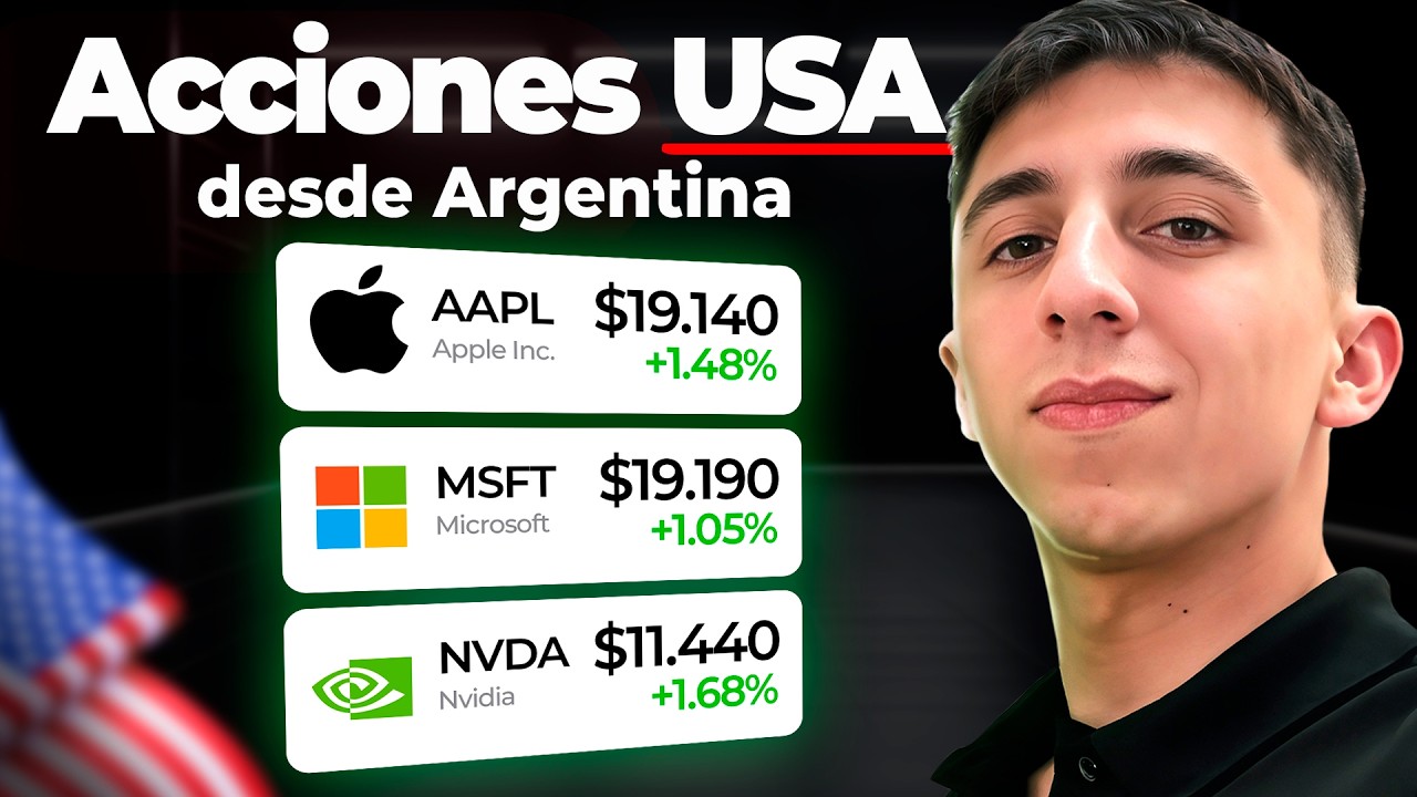 🚀Como INVERTIR en ACCIONES ARGENTINA 2026 | Acciones USA