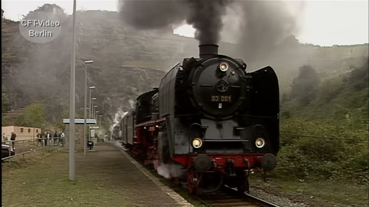 03 001 und 03 204 unter Dampf