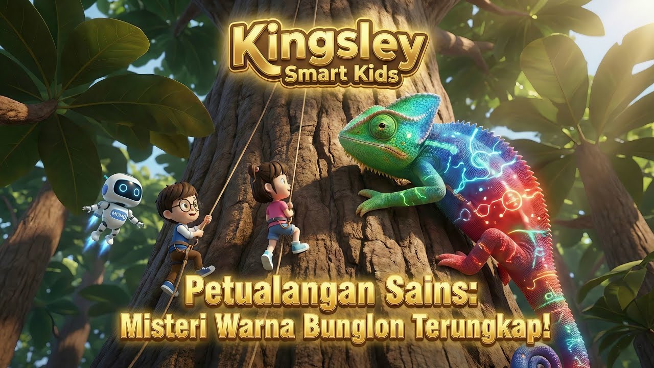 Petualangan Sains: Rahasia Kulit Ajaib Bunglon | @KingsleySmartKids