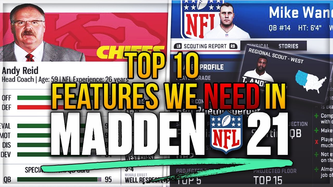 10 Features We NEED In Madden 21 | Madden 21