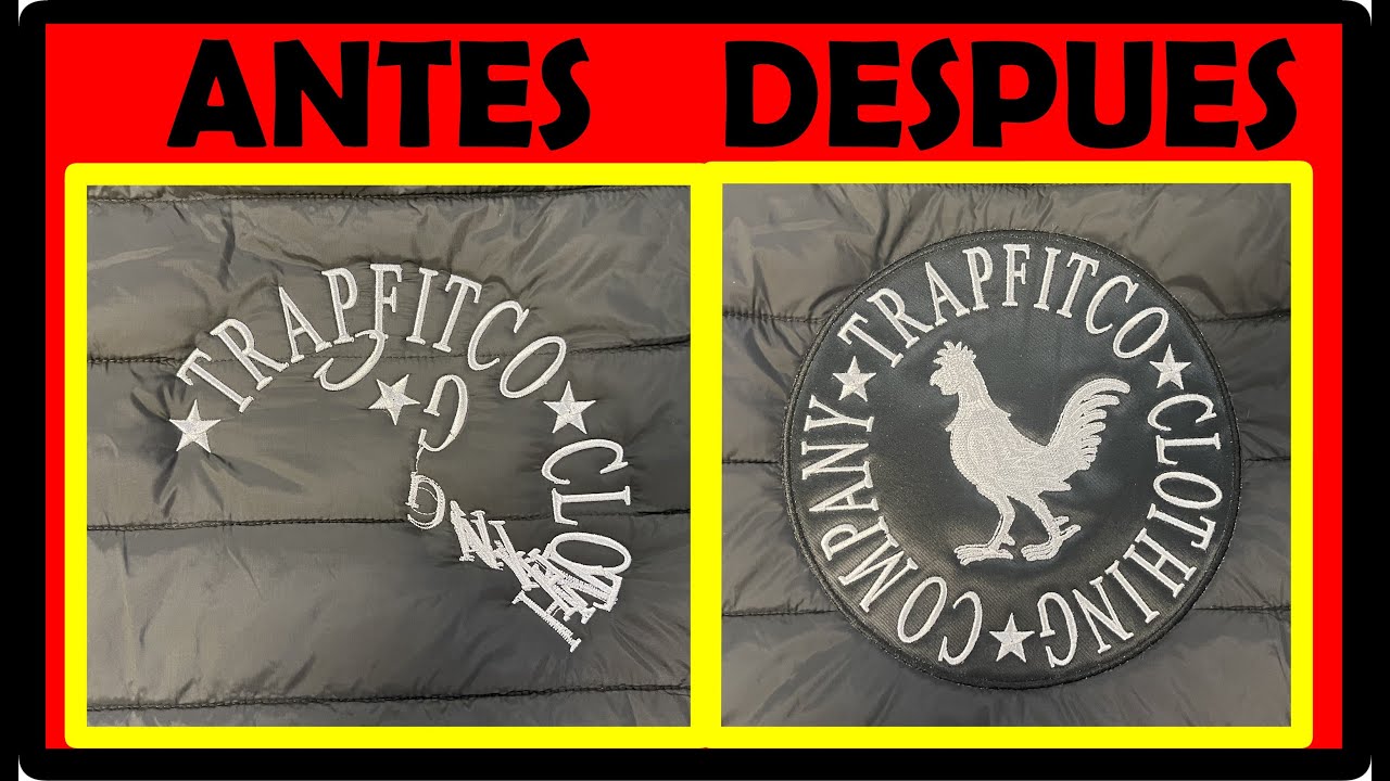 Solución para bordados dañados - como hacer parches bordados