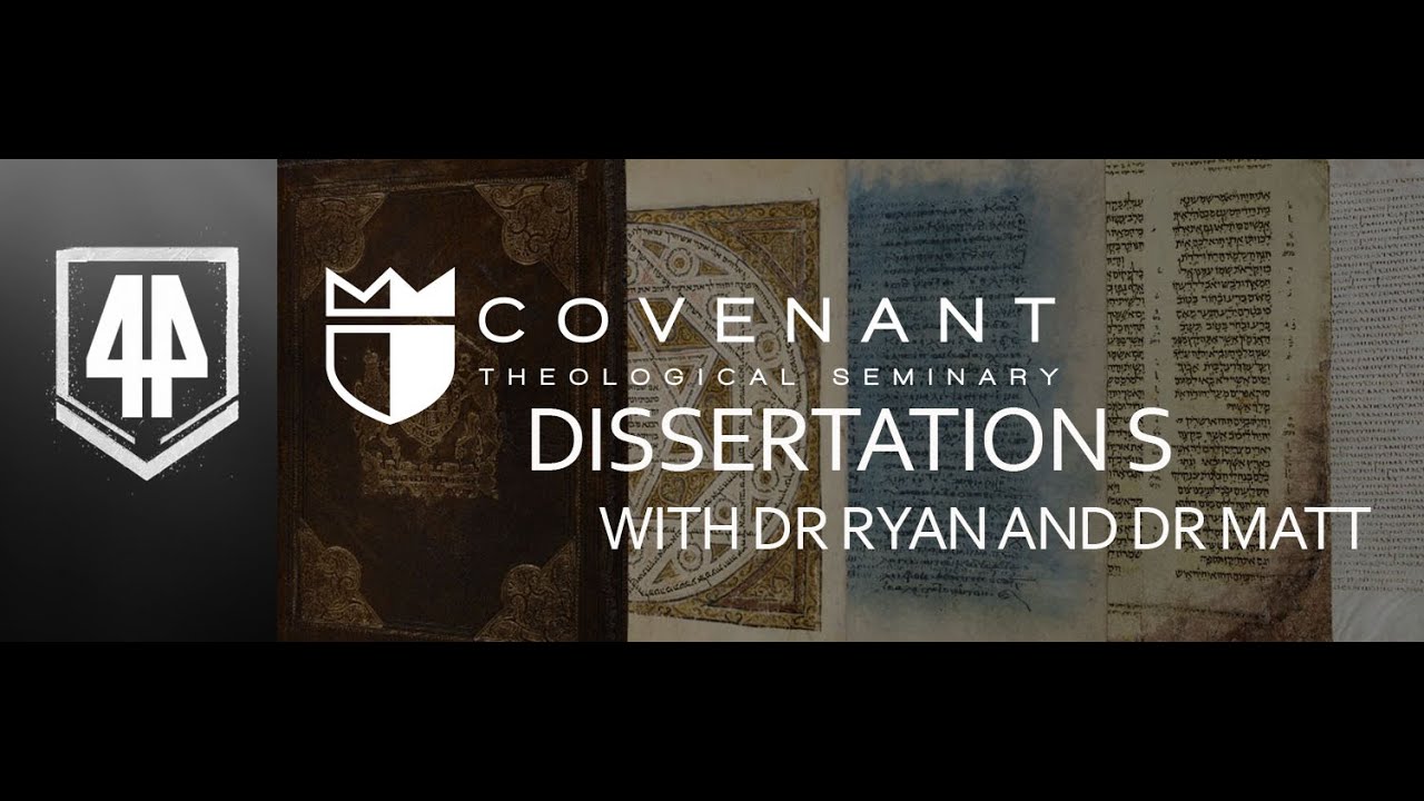 Expedition 44 & Covenant Theological Seminary Dissertation Discussion with Dr. Ryan and Dr. Matt