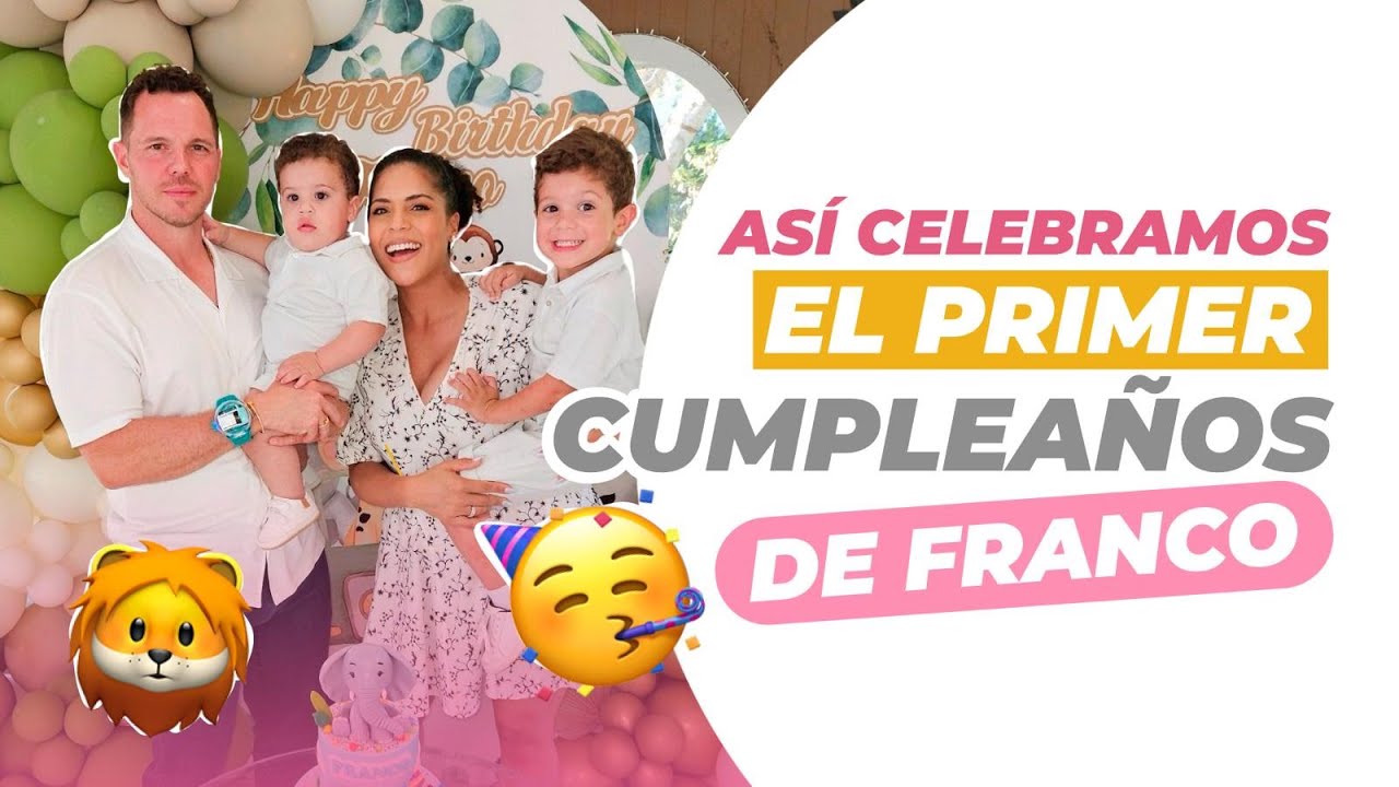 ¡EL PRIMER CUMPLEAÑOS DE FRANCO! 🎂🥳