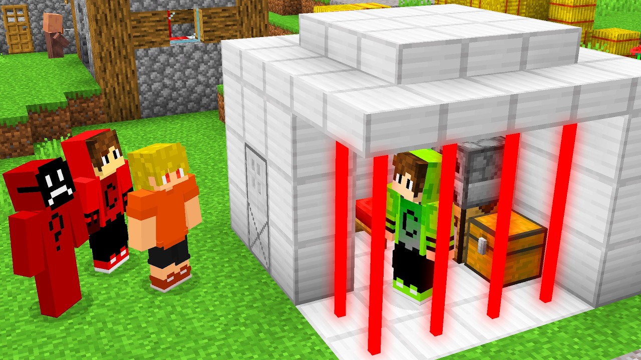 Я ЗАСТРЯЛ В ТЮРЬМЕ REVERSOS В MINECRAFT!