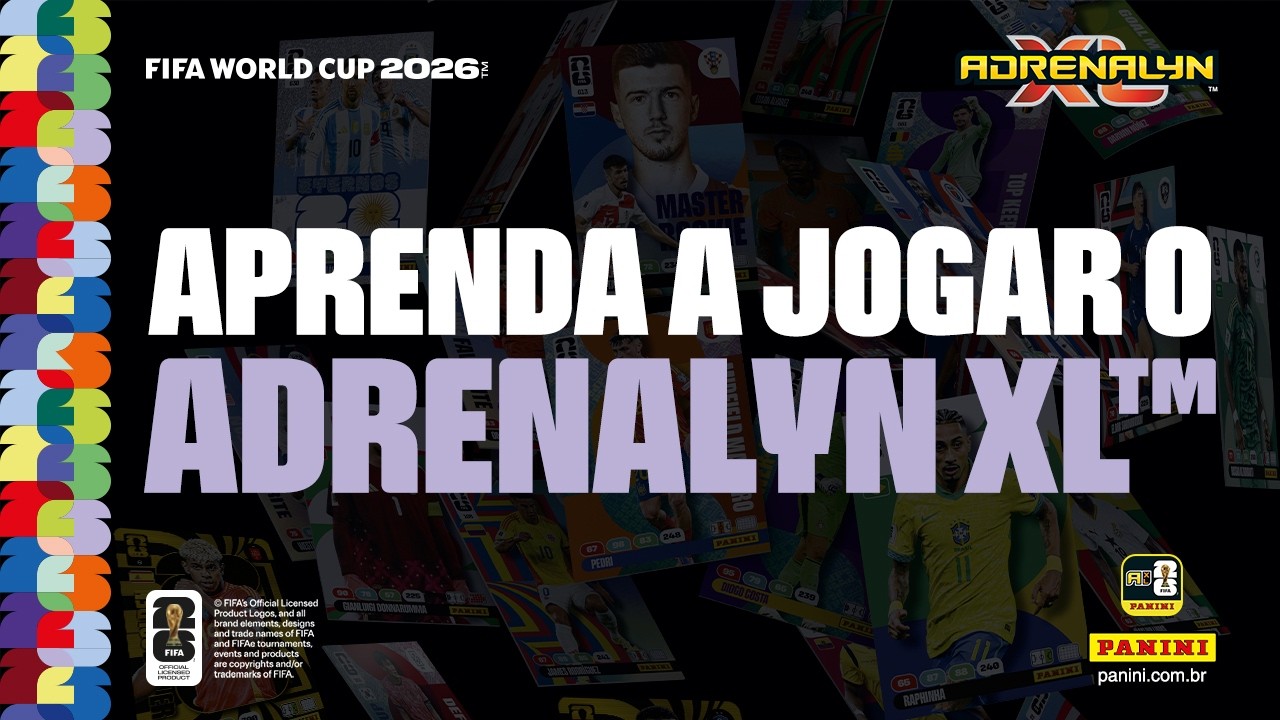 DOMINE O CAMPO! Aprenda a jogar a coleção Copa do Mundo da FIFA 2026™ Adrenalyn XL™| Panini Esportes