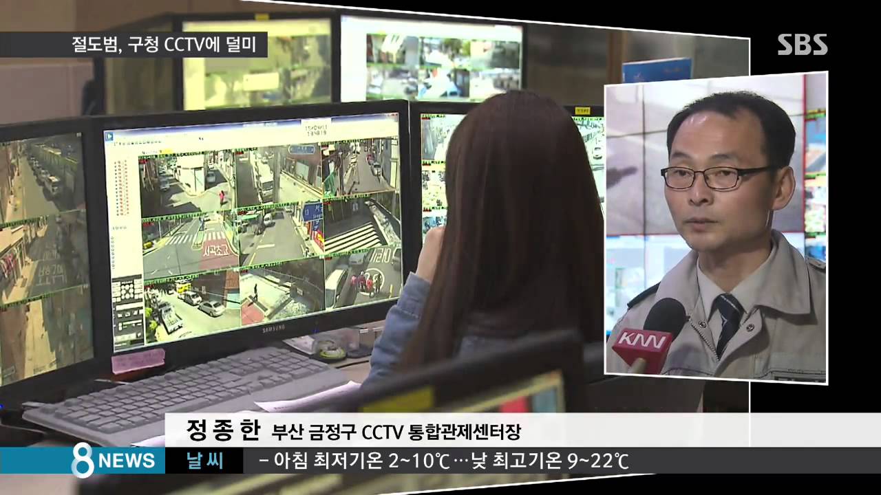 [사회] 문구점 절도범, 실시간 CCTV에 '덜미'&hellip;현장 체포 (SBS8뉴스|2015.04.11)