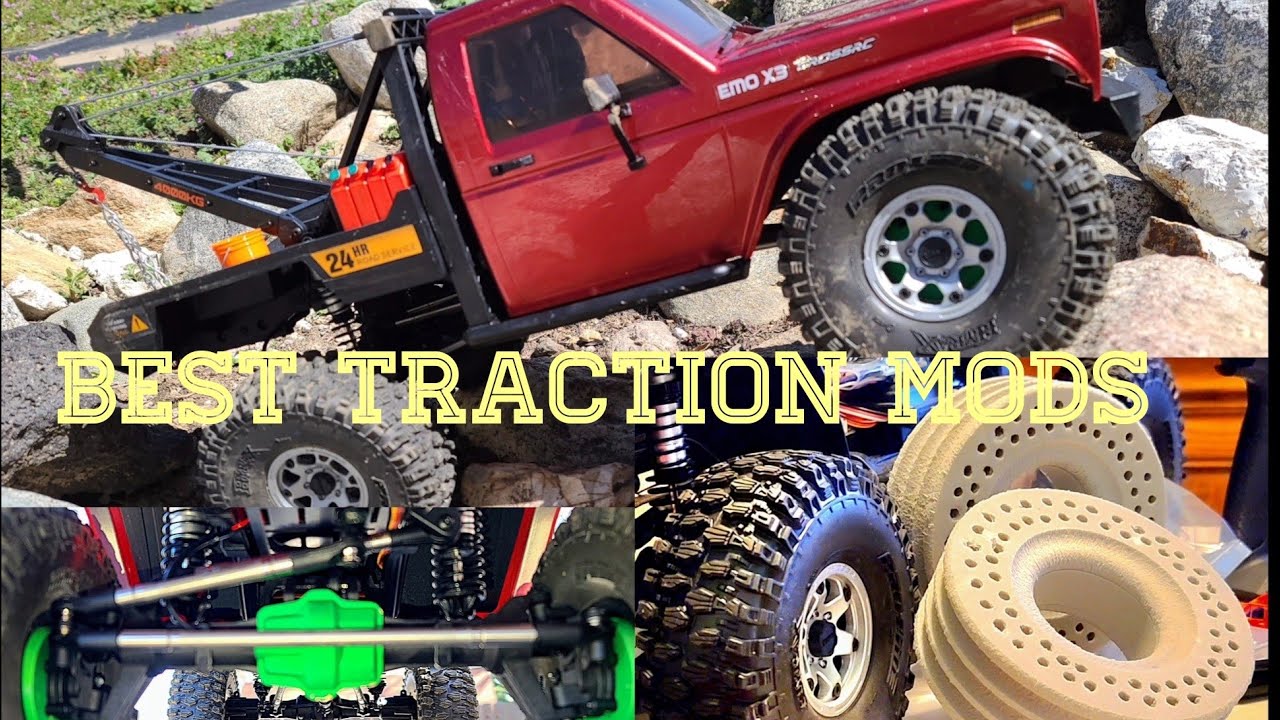 Cross RC Tow-Truck Best Traction Modification & Warning. Emo x3 Wrecker