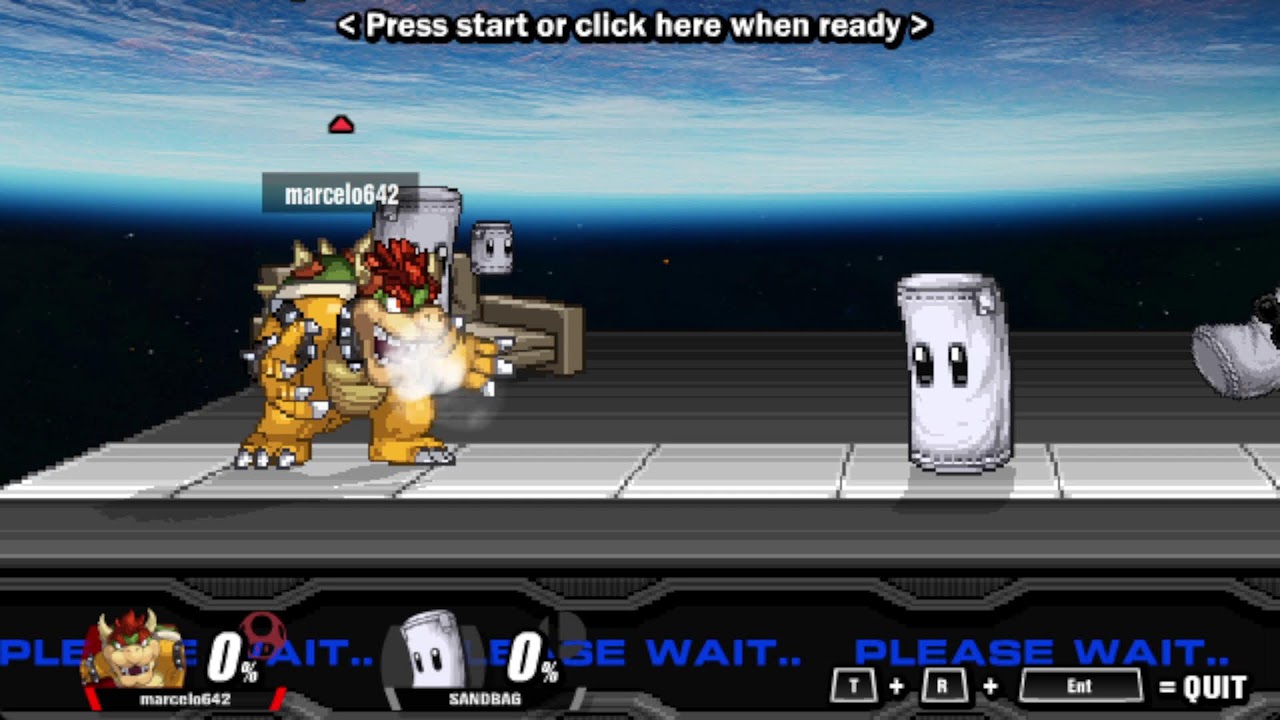 Jugando SSF2