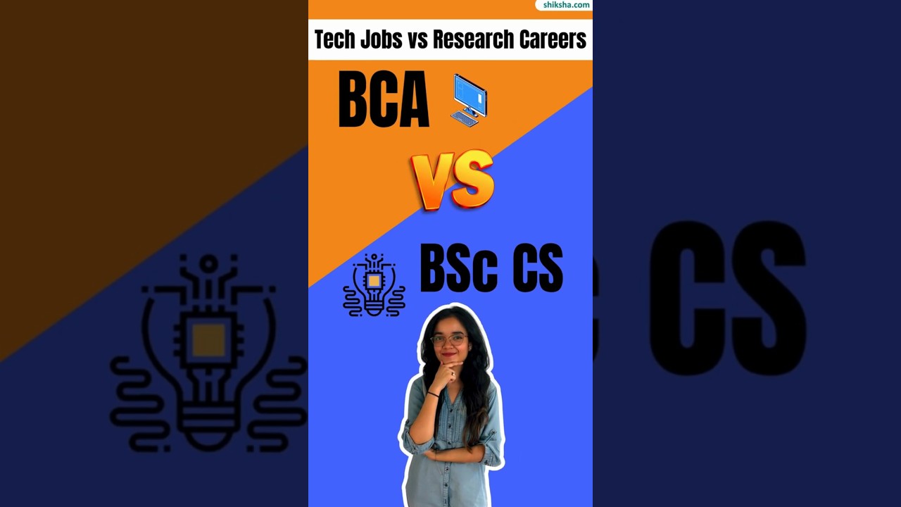 BCA vs BSc CS 💥 Eligibility, Syllabus, Career Growth | 2025 Comparison #bsc #bca