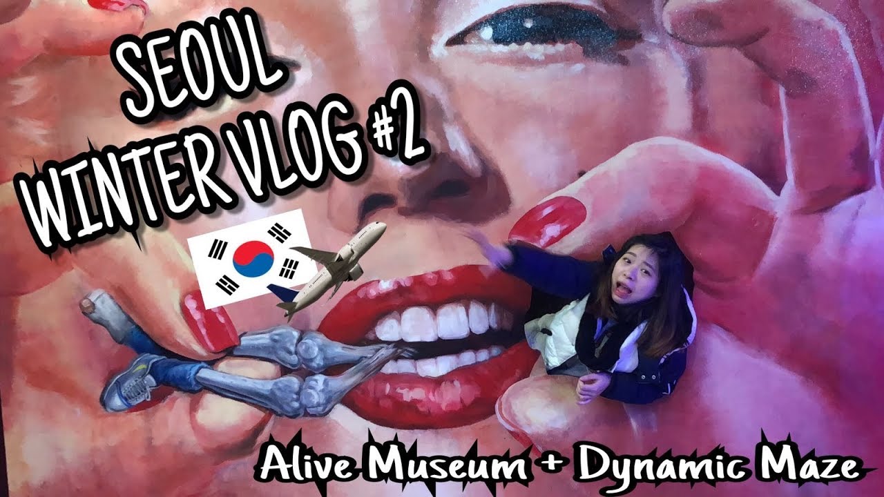 KOREA WINTER VLOG #2 - HAD THE FAMOUS SAMGYETANG AND MANDU IN SEOUL!