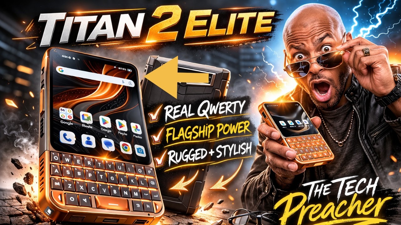 Станет ли Unihertz Titan 2 ELITE настоящей заменой BlackBerry в 2026 году?