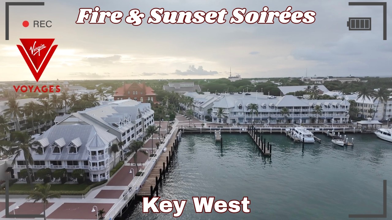Virgin Voyages Fire & Sunset Soirées: Key West