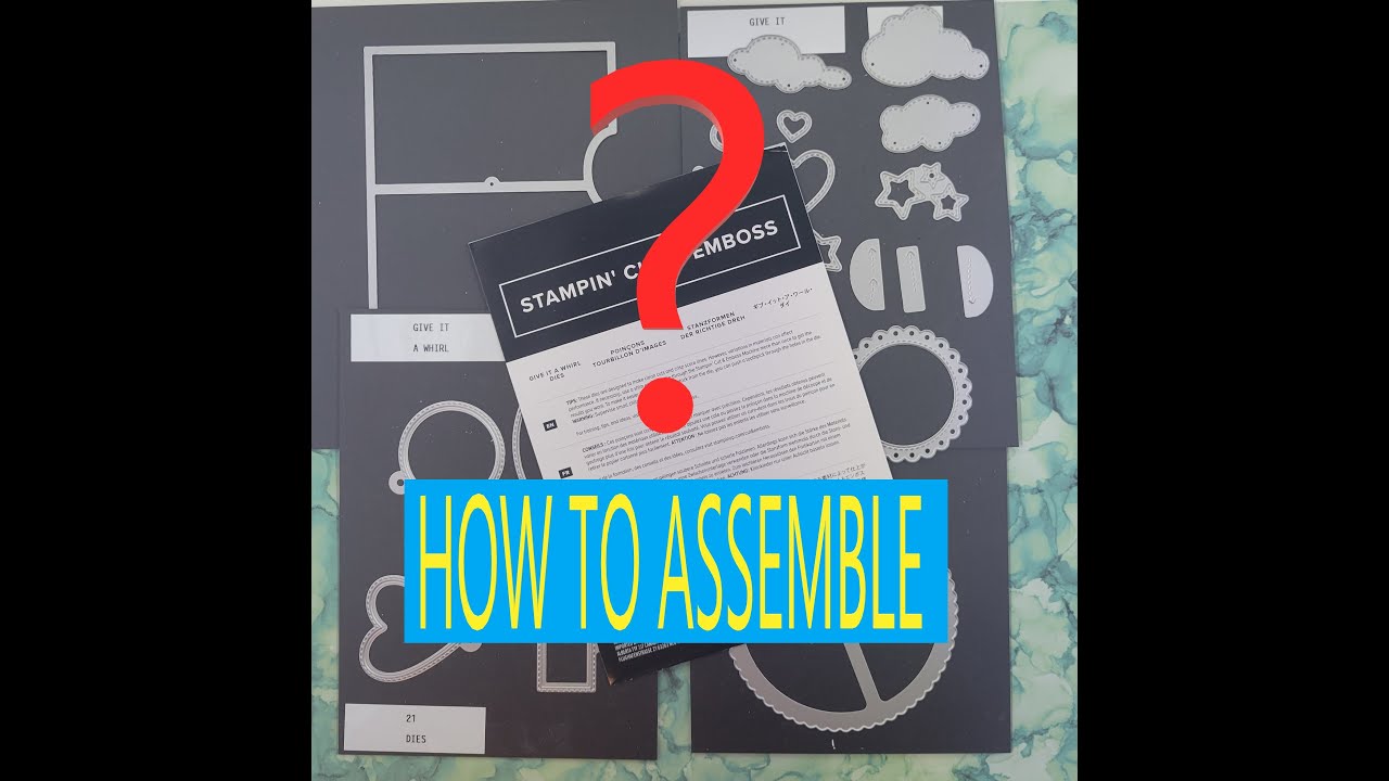 Give it a Whirl Assembly Tutorial Stampin' Up! #giveitawhirl #stampingup #cardtutorial