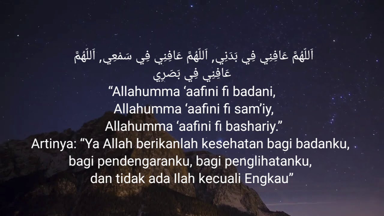 Dzikir Petang Ust. Hanan Attaki Lc (lengkap dg latin dan terjemahan)
