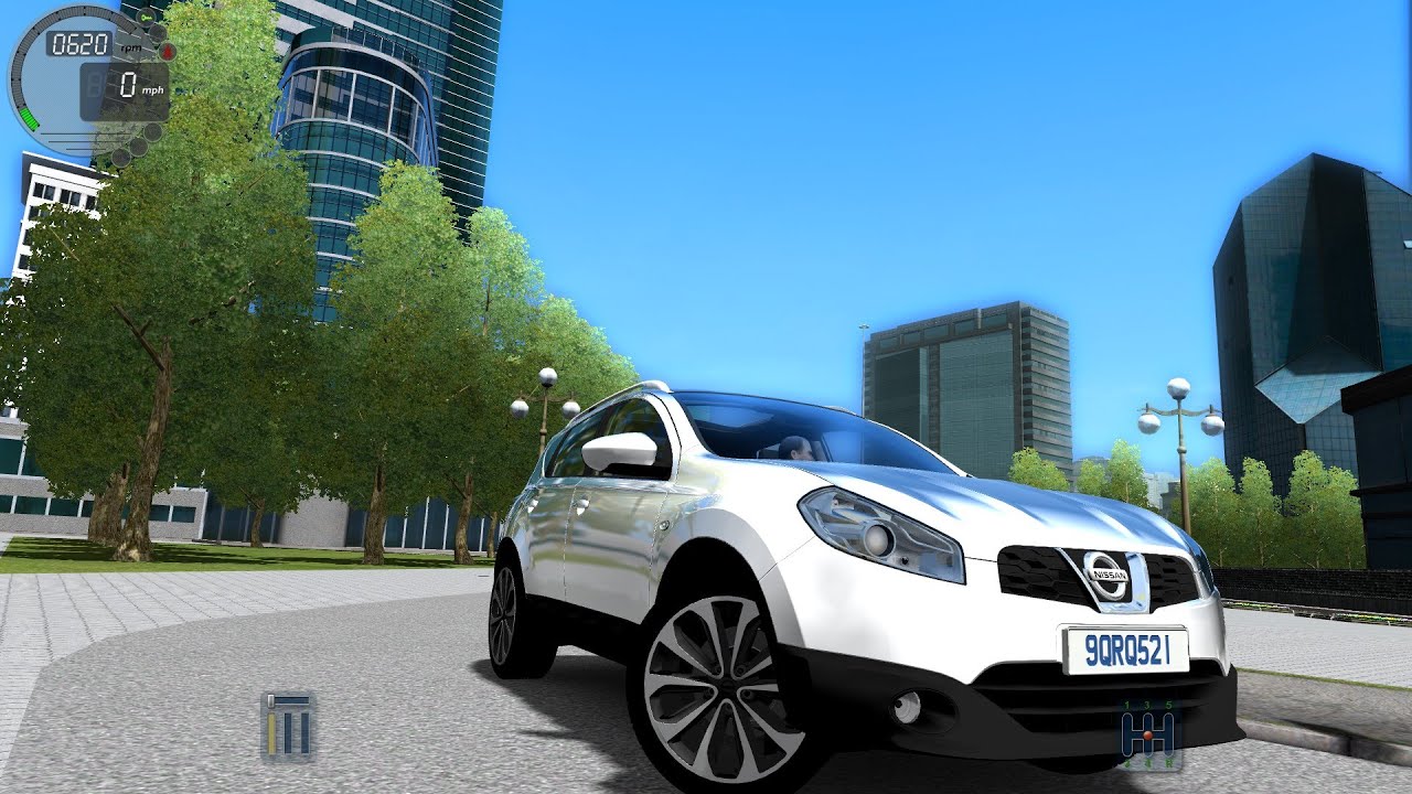 City Car Driving 1.5.0 Nissan Qashqai [Logitech G27]