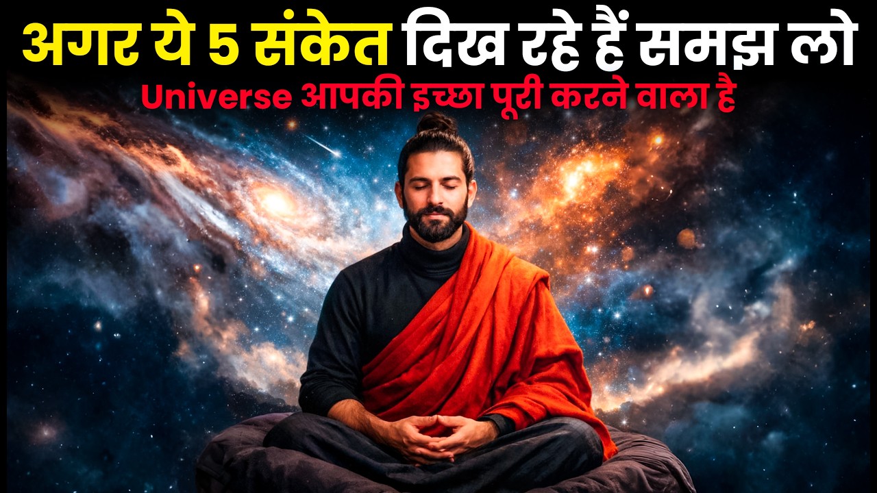 अगर ये 5 संकेत दिख रहे हैं… समझ लो | Universe आपकी इच्छा पूरी करने वाला है | Universe Message