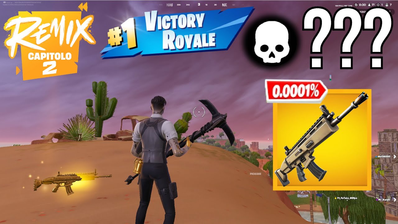 I Found *Mythic Scar* the RAREST Gun in Fortnite! (0.0001% Chance!)
