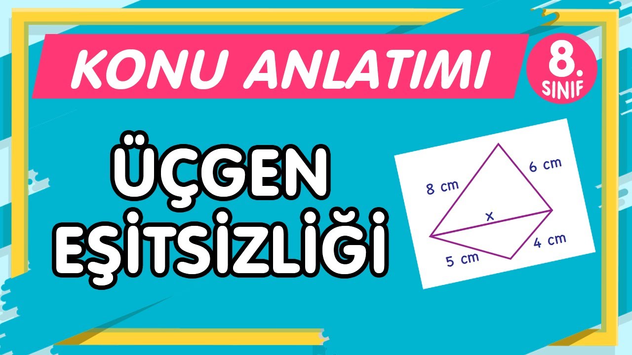 LGS ÜÇGEN EŞİTSİZLİĞİ | 8.Sınıf Matematik YENİ NESİL Konu AnlatımI