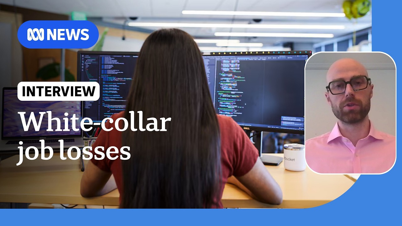 White-collar workers more exposed to unemployment and AI than blue-collar workers | ABC NEWS