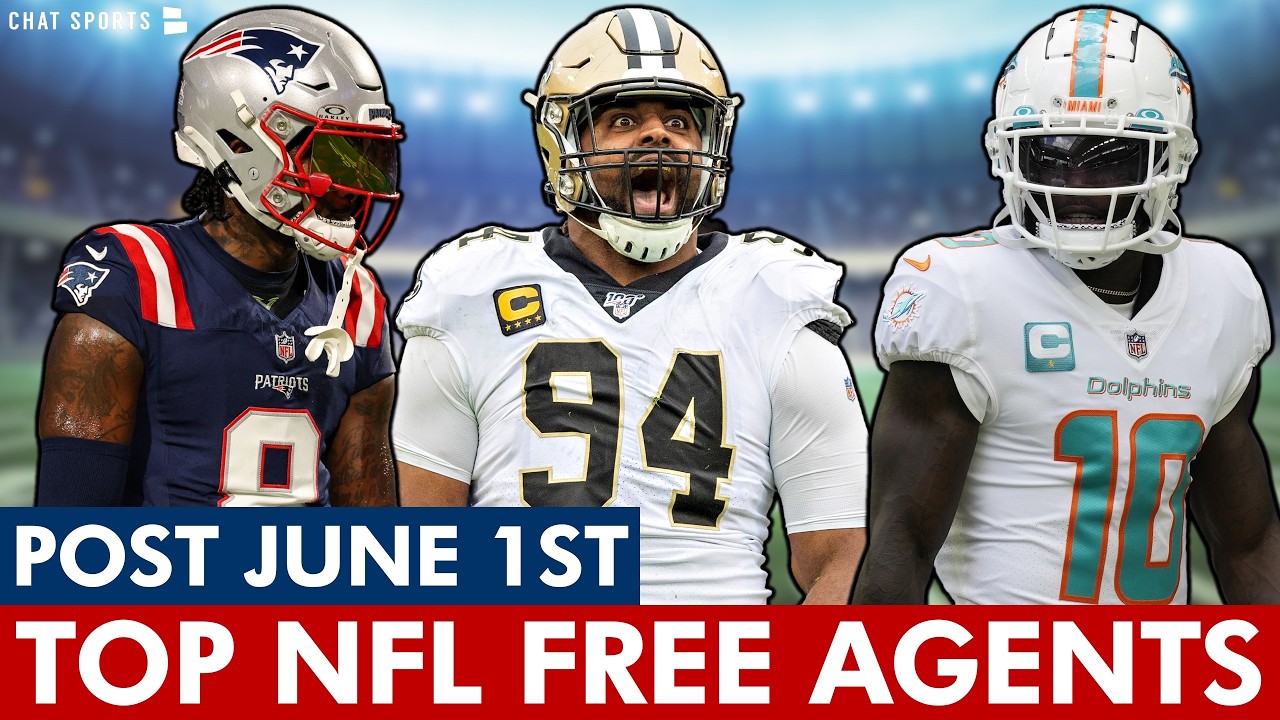 Top 20 NFL Free Agents Available After Post June 1st Cuts Ft. Deebo Samuel, Joey Bosa & Stefon Diggs
