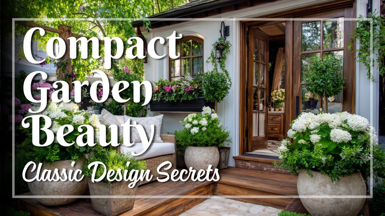 Tiny Home Garden Ideas with Classic Elegance &ndash; Which Space-Saving Styles Transform Most?