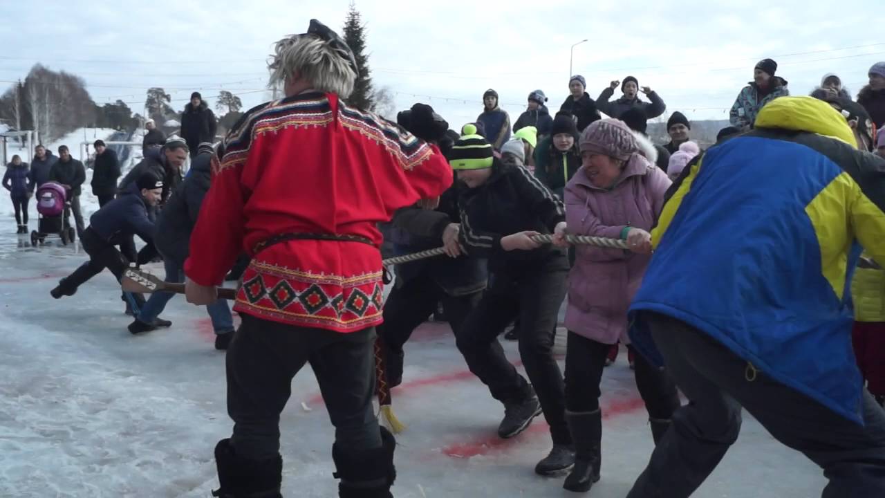 Масленица. Проводы зимы. 2я часть. п. Кузедеево