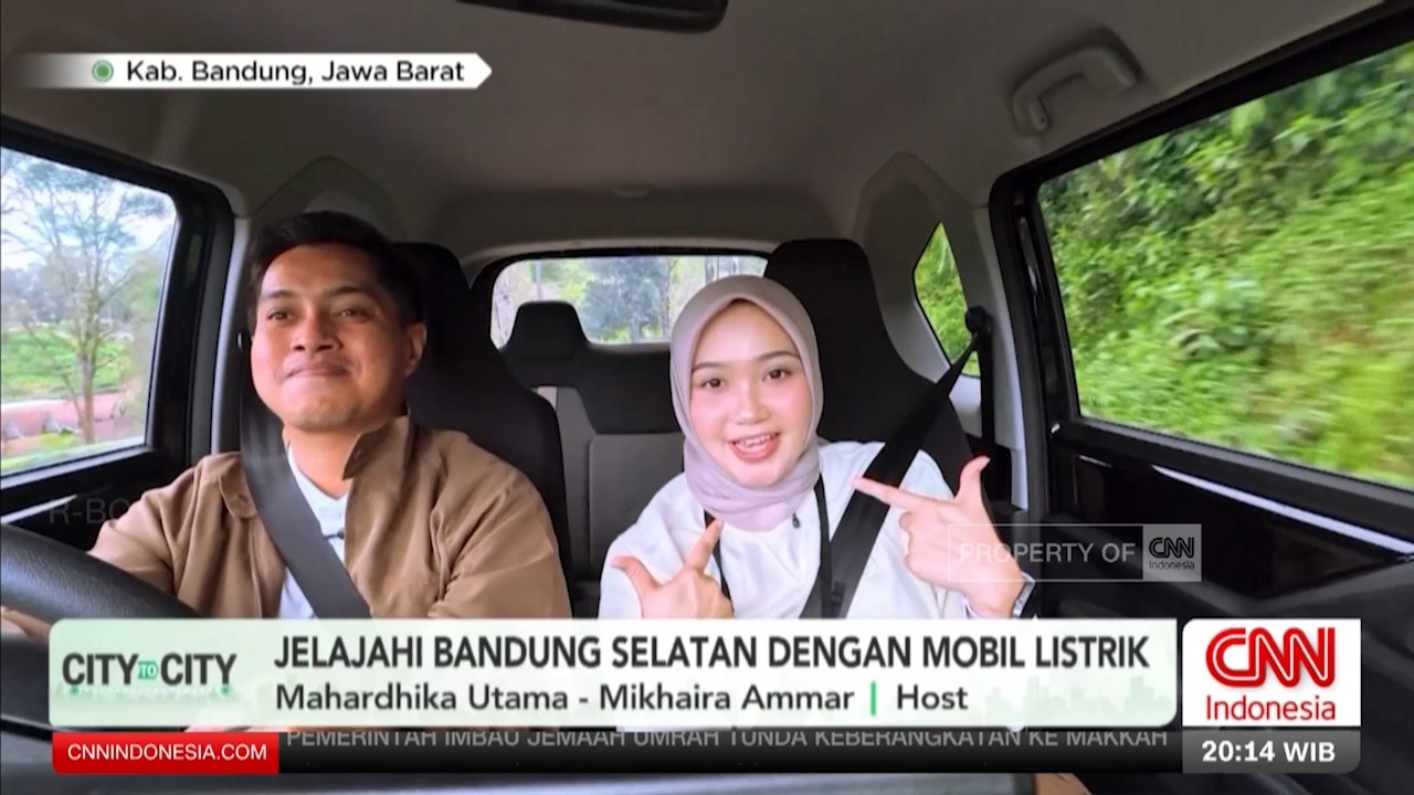 Jelajahi Bandung Selatan dengan Mobil Listrik - City to City