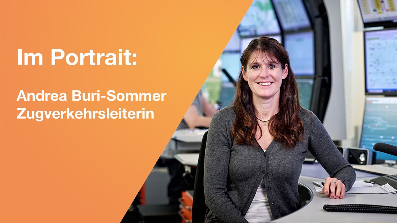 Im Portrait: Andrea Buri-Sommer – Zugverkehrsleiterin