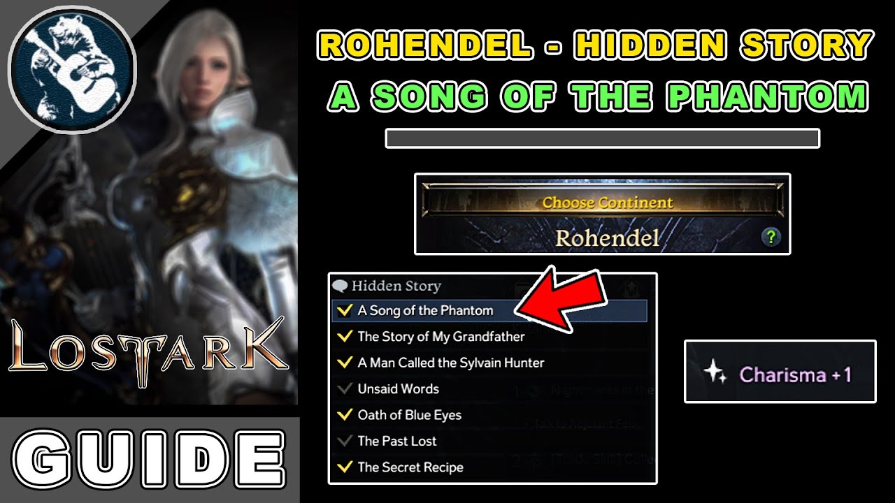 A Song of the Phantom Location in Lost Ark | Rohendel Hidden Story Locations Guide