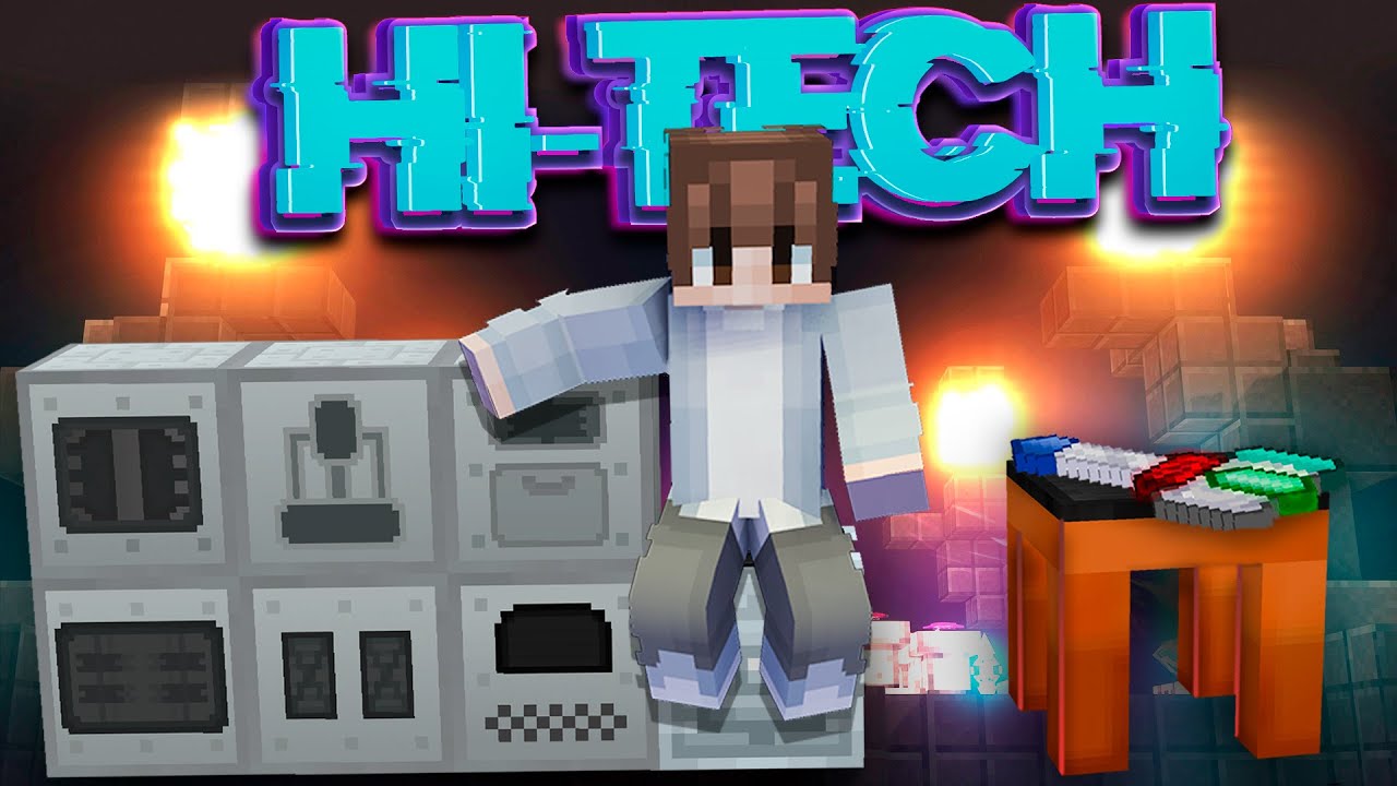 ХАЙТЕЧ: НАЧАЛЬНЫЕ МЕХАНИЗМЫ #1 &bull; LoliLand HiTech ( Майнкрафт сервер с модами )
