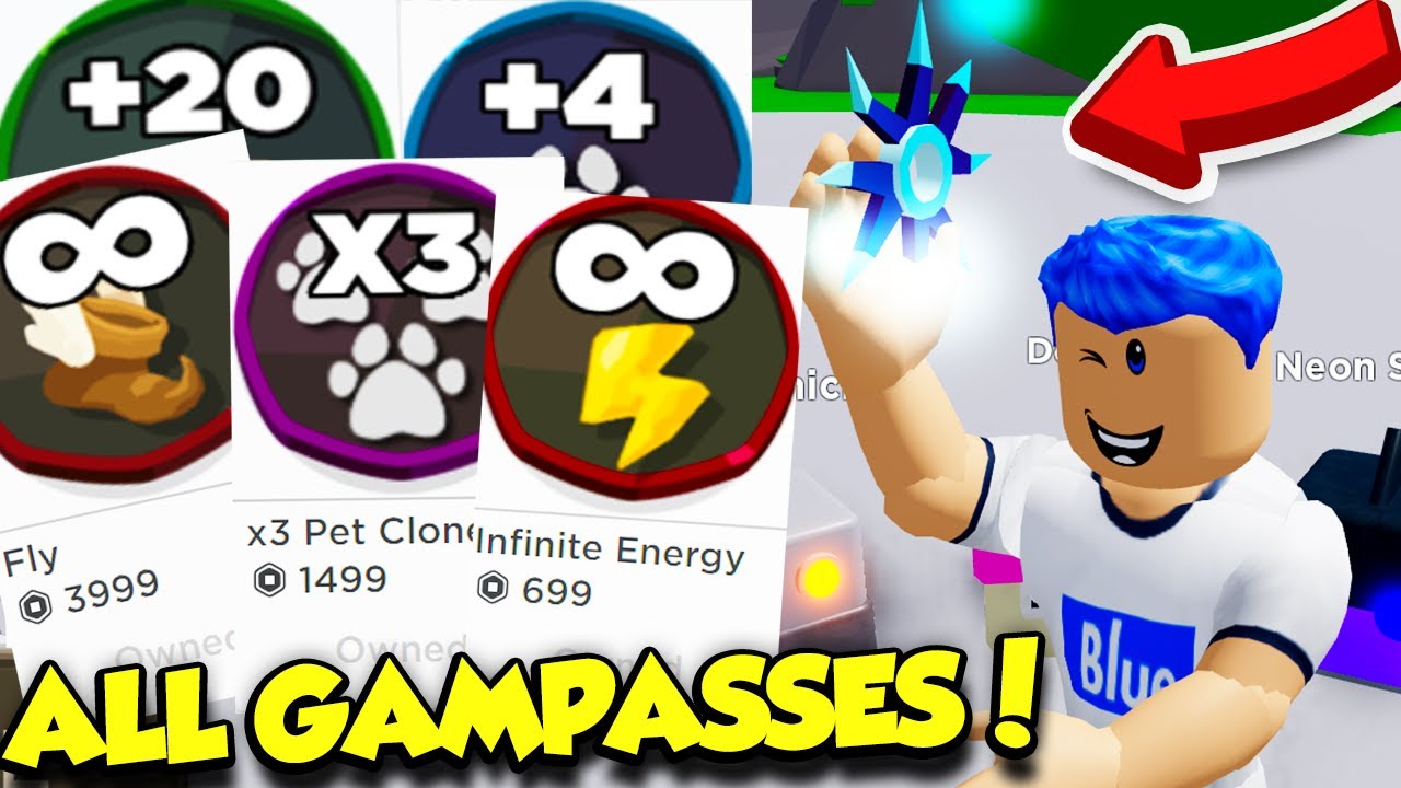 I Bought EVERY GAMEPASS In Blade Throwing Simulator AND BECAME SUPER OP! (Roblox)