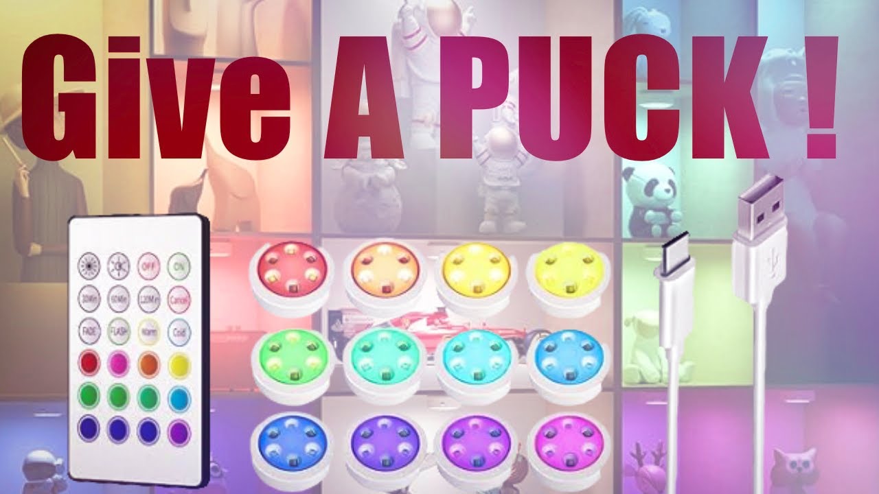 Fun RGB LED Puck Lights (Unboxing)