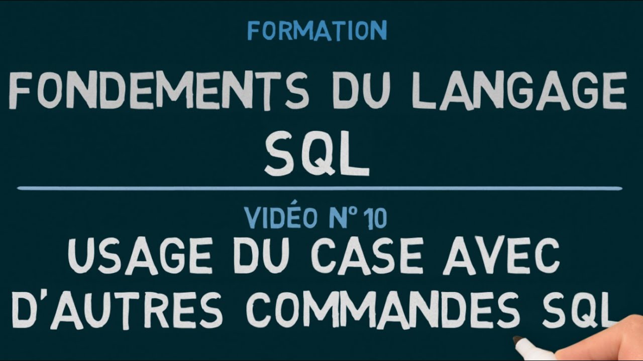 Langage SQL - Vidéo 11: Usage du Case avec d'autres commandes SQL