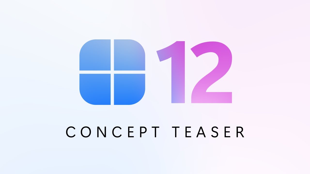 Windows 12 Concept (Teaser)