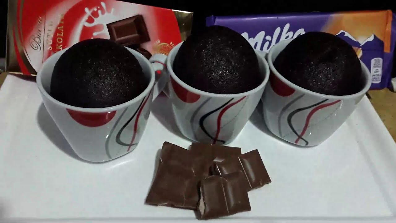اسهل و اطيب فوندون الشكلاطة بدون زبدة و بدون فرن