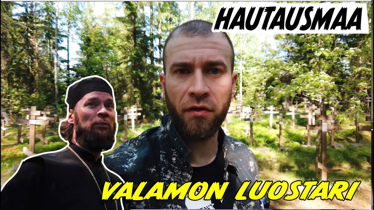 Valamon hautausmaa I Tsasounia ja veljestön hautoja