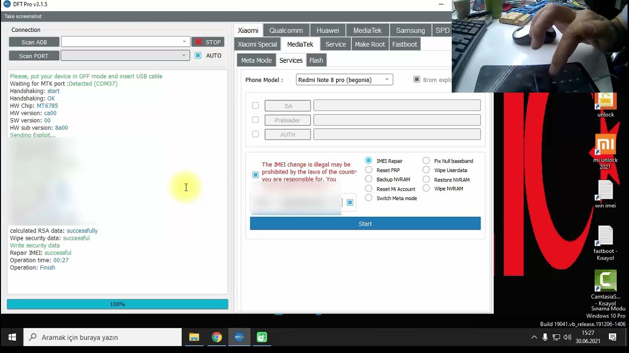 not 8 pro imei atma - imei repair