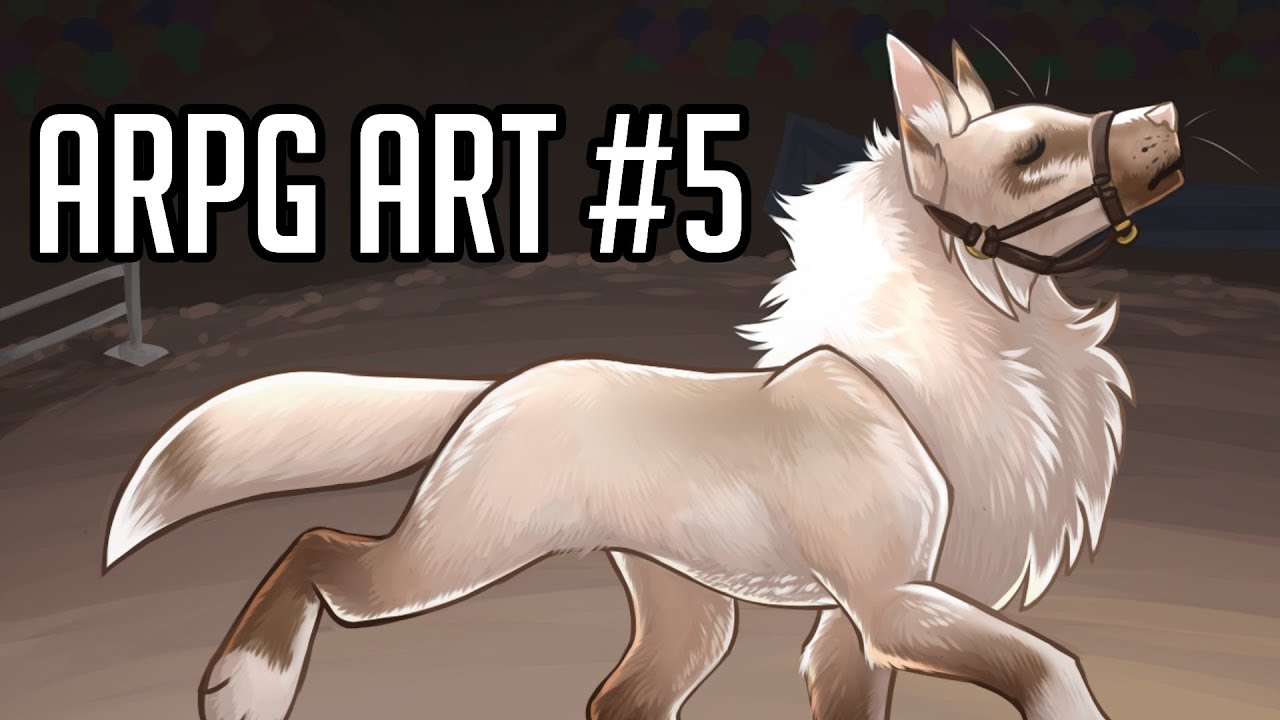 ARPG Art #5: Tokotas [Speedpaint + Voiceover]
