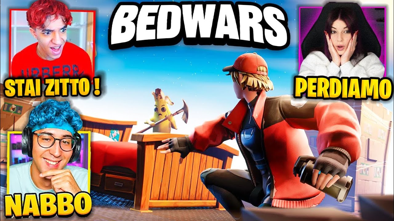 PROVIAMO a VINCERE le BEDWARS con TEKNOYD e MARTYXOXO su FORTNITE !