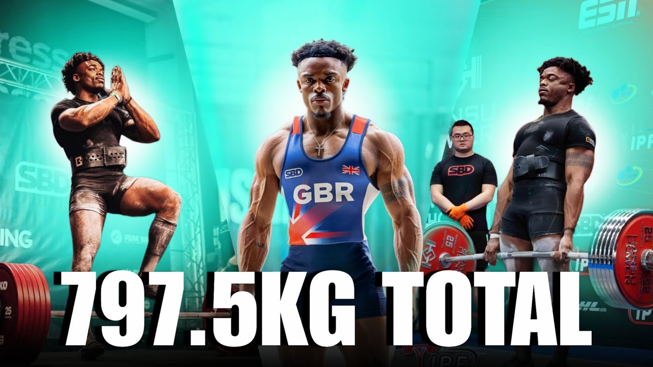 Joey Awala | 2nd Place 797.5Kg Total | Euro Muscle Show 2024