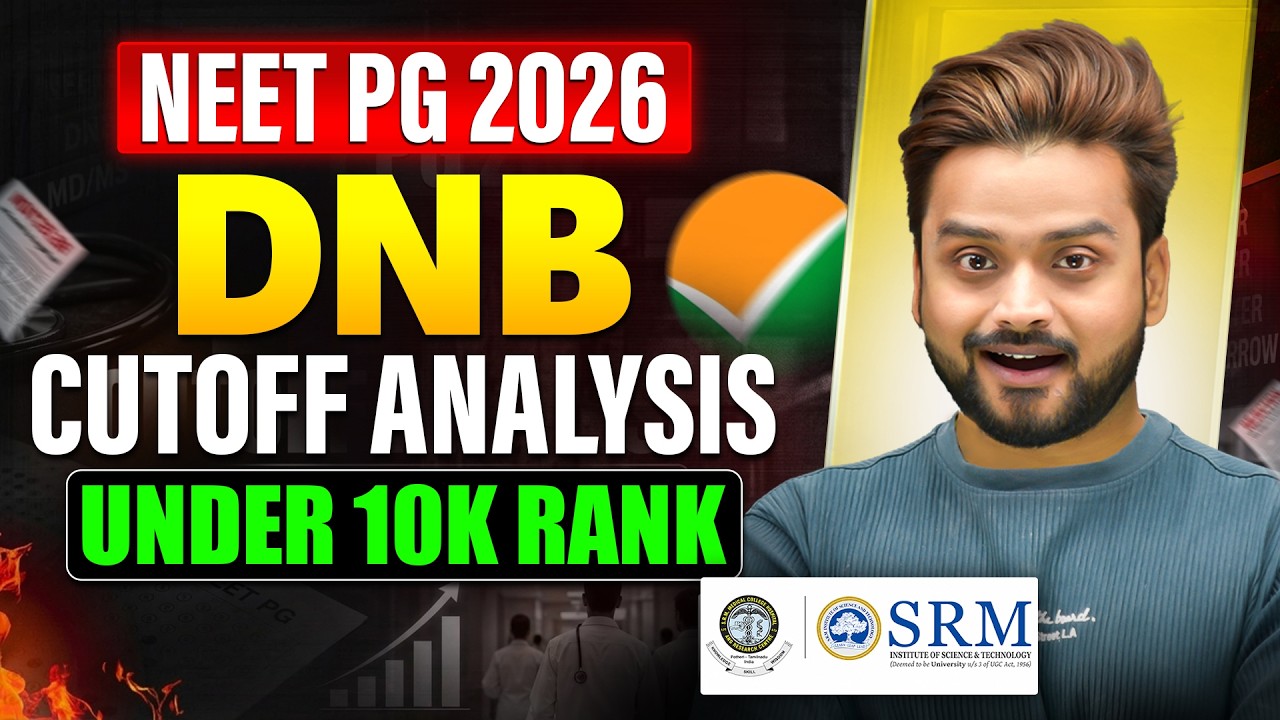 Колледжи DNB по NEET PG 2026 с рейтингом до 10 000 📊 | Проходные баллы по категориям и распределе...