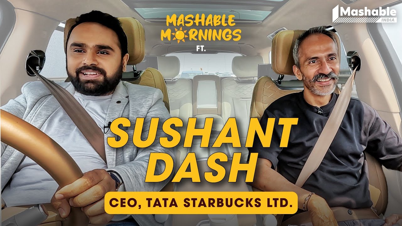 Mashable Mornings Ft. Sushant Dash with Siddhaarth Aalambayan | Tata Starbucks Ltd -EP22