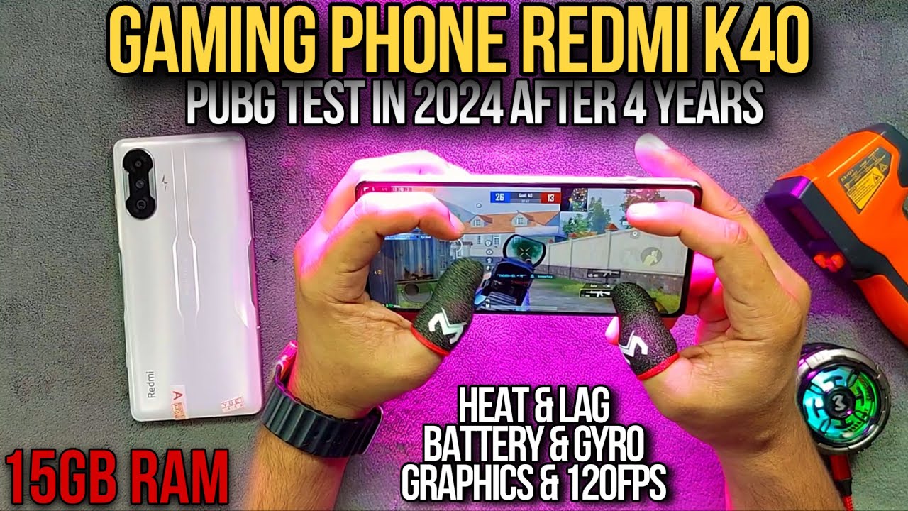 Redmi K40 PUBG Test in 2024 | 120hz | 15GB RAM | Heat & lag | Graphics | Battery | Electro Sam