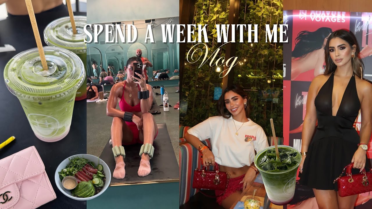 A Week in My Life - Miami Routines, Pilates & Beauty Days  🧘🏻&zwj;♀️🌴✨